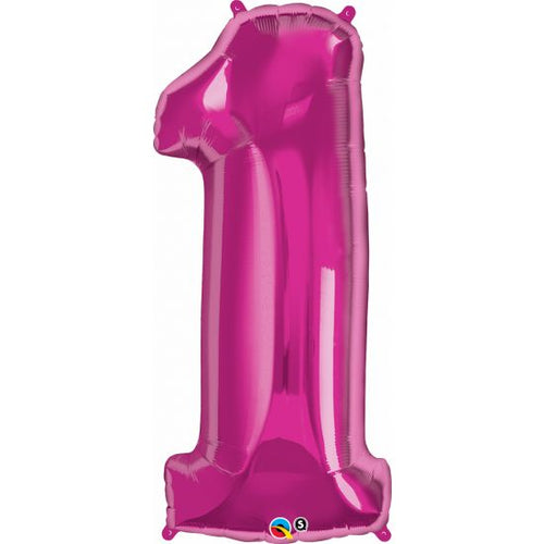 Magenta Number 1 Qualatex Foil 66cm (26