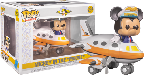 Disney - Mickey in the “Mouse” Plane Pop Rides Vinyl! 292
