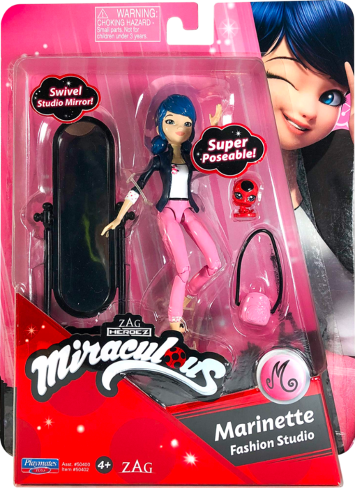 Miraculous: Tales of Ladybug & Cat Noir - Fashion Studio Marinette 5” Action Figure