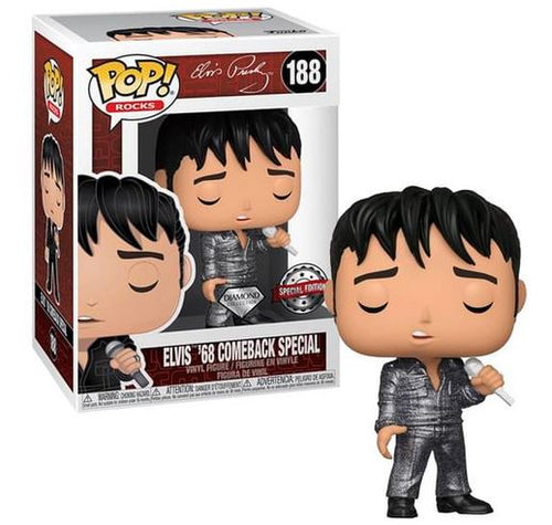 Elvis 68 Comeback Special Diamond Glitter Pop Vinyl! 188
