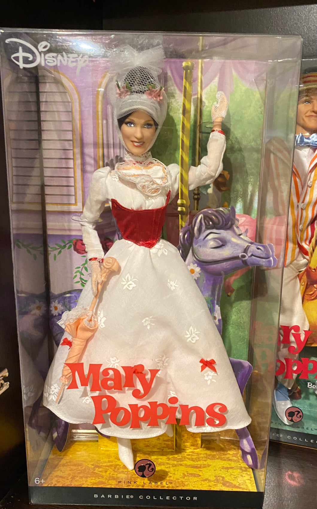 BARBIE MARY POPPINS DISNEY Julie Andrews PINK LABEL Funhouse