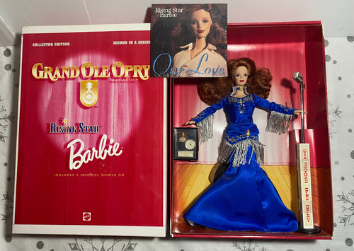 Rising Star Barbie Grand Ole Opry Collectors Edition W/CD 1998 NRFB