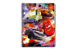 Disney Cars 50 Sheet Spiral Book