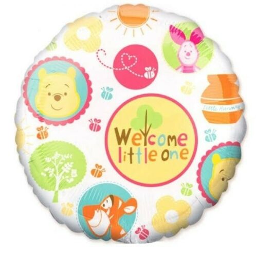 WINNIE THE POOH Welcome Little One FOIL MYLAR BALLOON