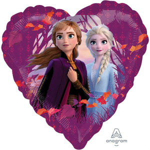 Disney Frozen 2 Love Heart Shape Foil Balloon