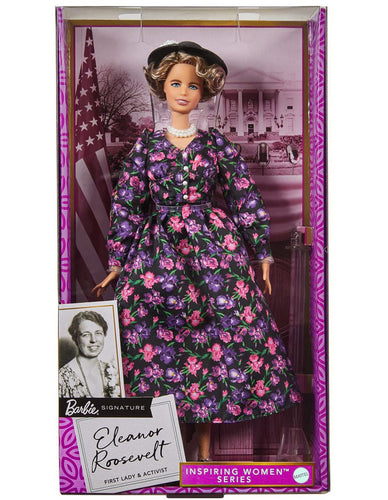 BARBIE Eleanor Roosevelt Barbie Inspiring Women Doll MATTEL