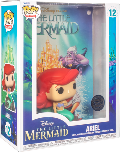 The Little Mermaid (1989) - Ariel Pop! VHS Covers POP Vinyl! 12