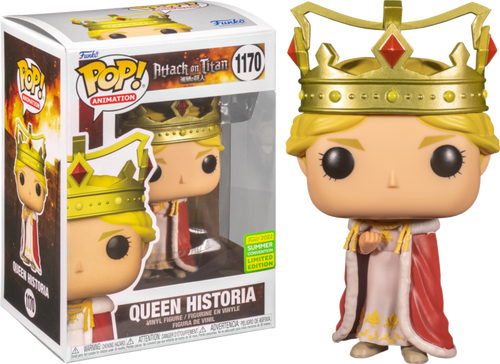 Attack on Titan - Queen Historia Pop Vinyl! 1170 2022 Summer Convention Exclusive)