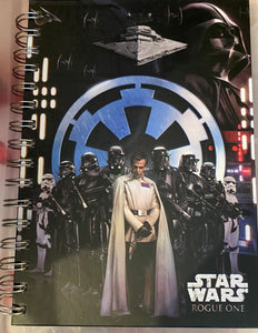 Star Wars Rogue One Spiral Bound Notebook