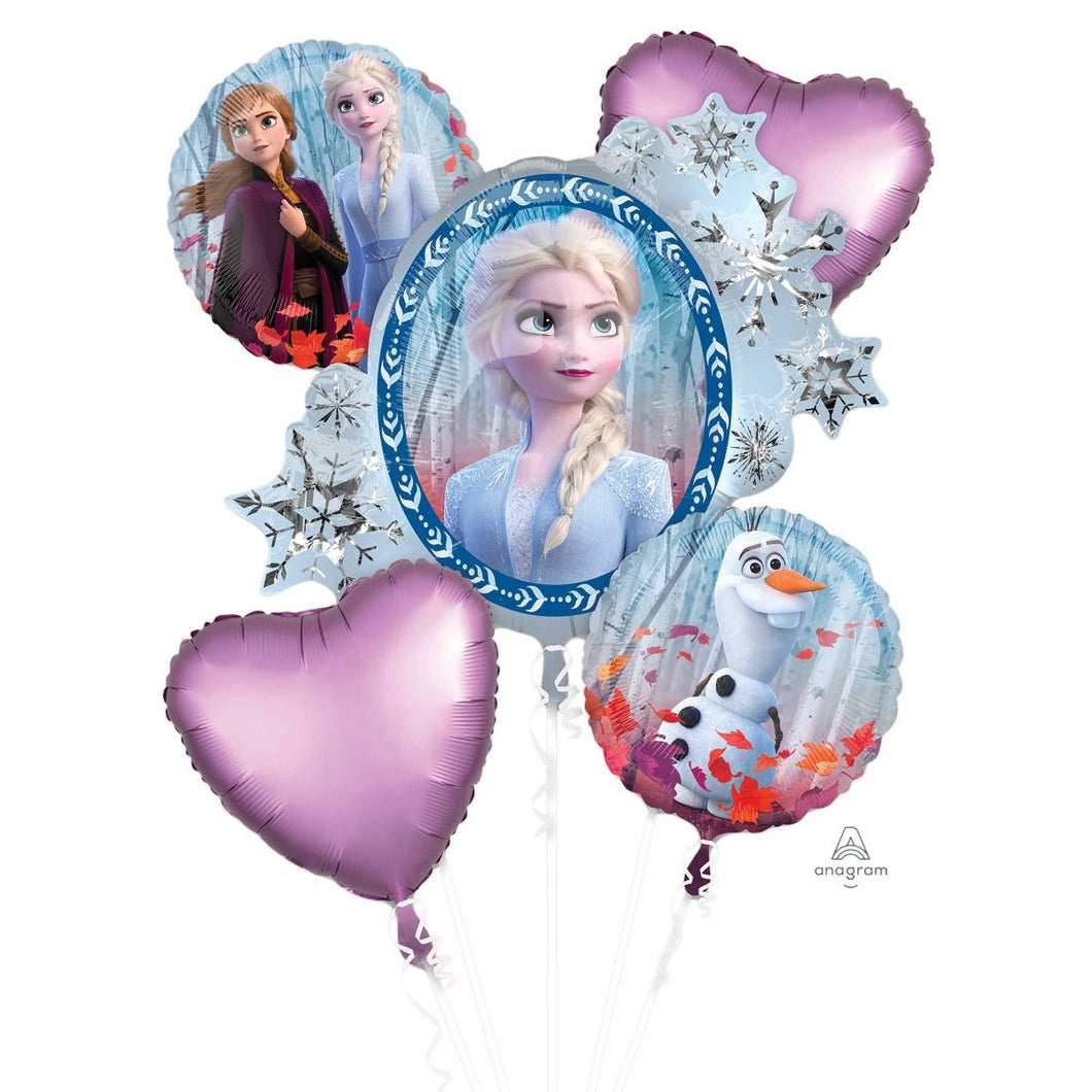 Frozen 2 bouquet of Balloons Helium Quality