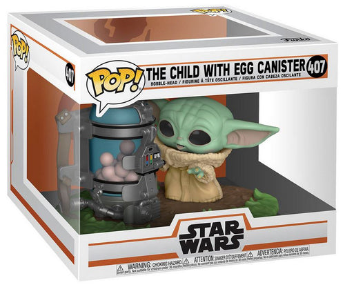 Star Wars: The Mandalorian Child with Egg Canister Pop Deluxe! 407