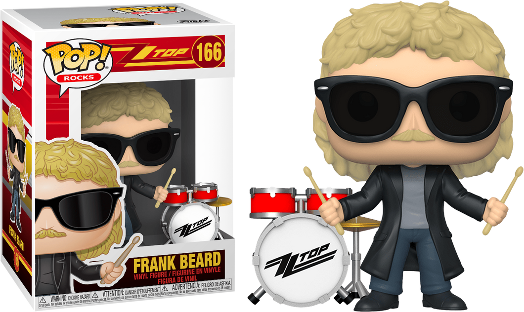 ZZ Top - Frank Beard Pop Vinyl! 166