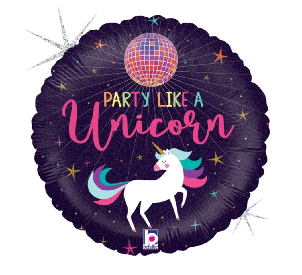 Unicorn Party Foil Balloon