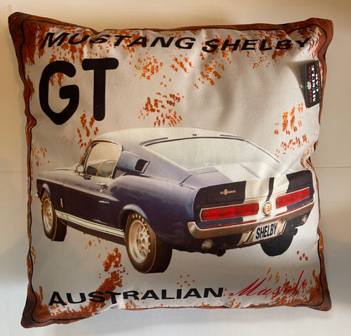 Australian Muscle Car Cushion MUSTANG SHELBY