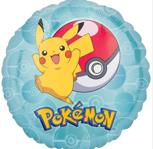 Foil Round Pokemon Balloon