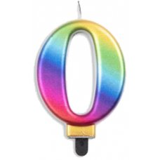 #0 Rainbow Jumbo Candle P1