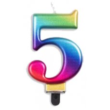 #5 Rainbow Jumbo Candle P1