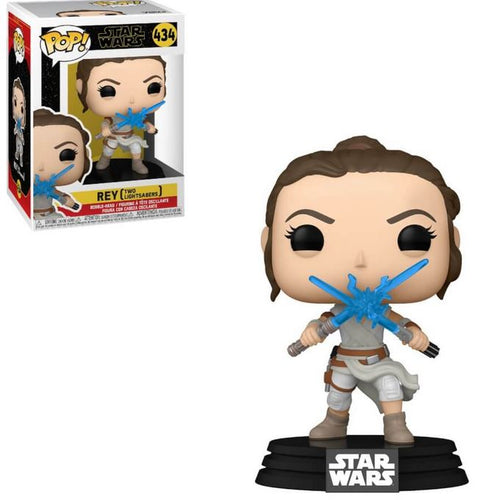 Star Wars Rey with 2 Lightsabers Pop Vinyl! 434