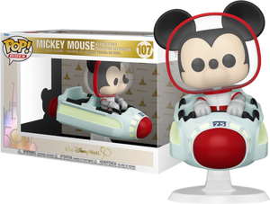 Walt Disney World: 50th Anniversary - Mickey Mouse on Space Mountain Pop Rides Vinyl! 107