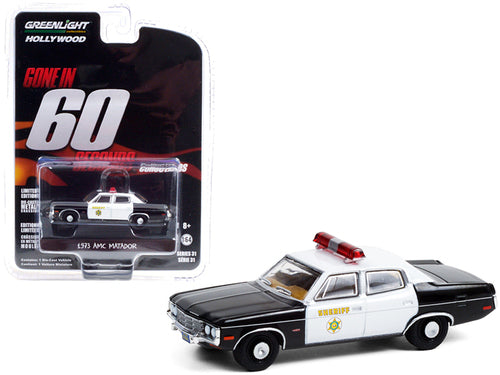 1/64 1973 AMC Matador, Los Angeles County Sheriff, Gone In 60 Seconds Hollywood Series 31