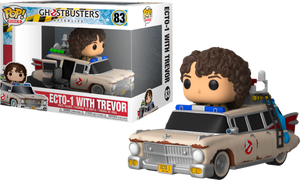 Ghostbusters: Afterlife - Trevor with Ecto-1 Pop Rides Vinyl