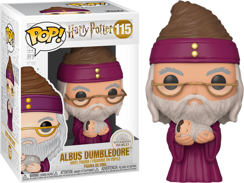 Harry Potter - Dumbledore with Baby Harry Pop Vinyl! 115