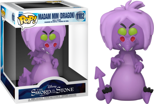 The Sword in the Stone - Madam Mim as Dragon 6” Super Sized Pop Vinyl! 1102