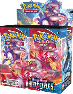 POKEMON TCG Sword and Shield - Battle Styles Booster Box 36 Packs