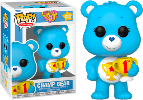 Care Bears - Champ Bear 40th Anniversary Pop Vinyl! 1203