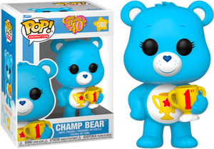 Care Bears - Champ Bear 40th Anniversary Pop Vinyl! 1203