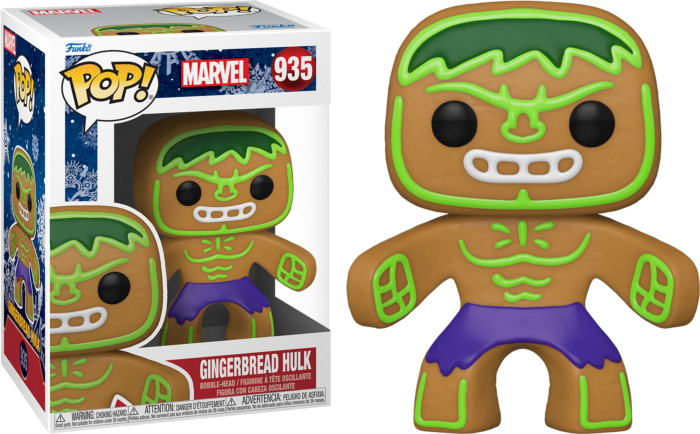 Marvel: Holiday - Hulk Gingerbread Man Pop! Vinyl! 935