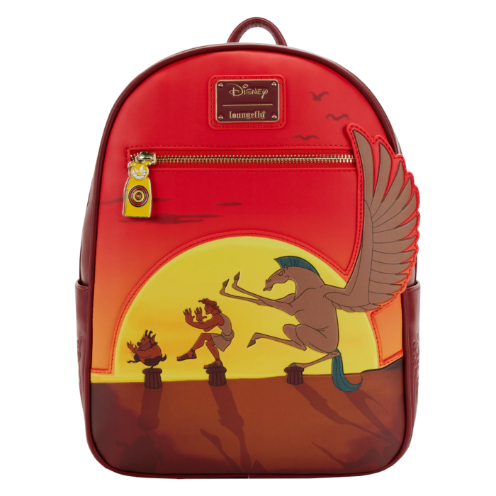 Hercules (1997) - Sunset 25th Anniversary 12” Mini Backpack LOUNGEFLY