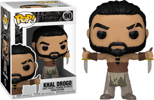 Game of Thrones - Khal Drogo with Daggers 10th Anniversary Pop Vinyl! 90