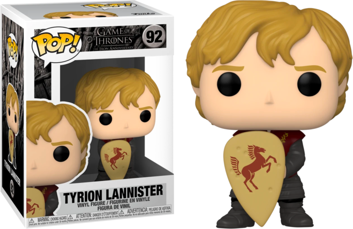 Game of Thrones - Tyrion Lannister with Shield 10th Anniversary Pop! Vinyl! 92