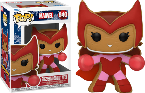 Marvel: Holiday - Scarlet Witch Gingerbread Man Pop! Vinyl! 940