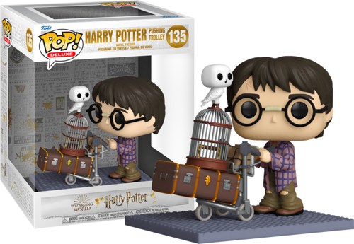 Harry Potter - Harry Potter Pushing Trolley 20th Anniversary Deluxe Pop Vinyl! 135