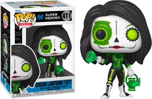 Green Lantern - Jessica Cruz Dia de los Muertos Pop Vinyl! 411