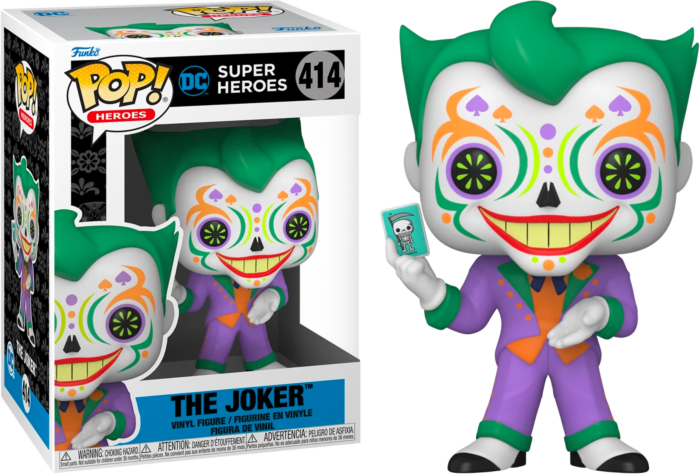 Batman - Joker Dia de los Muertos Pop Vinyl! 414