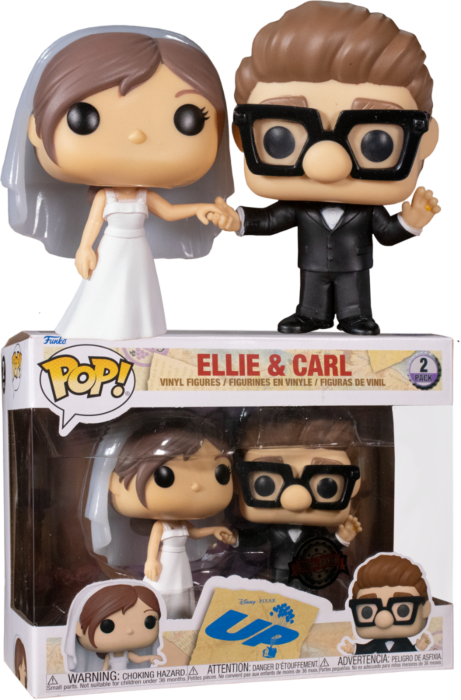 Up - Ellie & Carl Wedding Pop! Vinyl Figure 2-Pack
