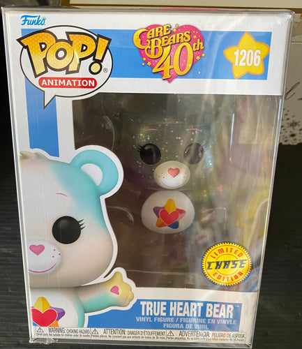 Care Bears 40th Anniversary - True Heart Bear CHASE FUNKO POP #1206