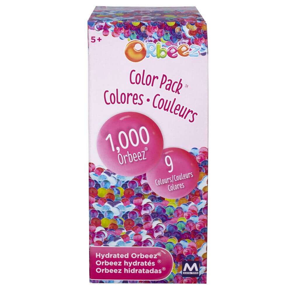 ORBEEZ 1000 HYDRATED 5 COLOUR PACK