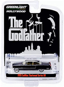 Greenlight The Godfather 1955 Cadillac Fleetwood Series 60 Hollywood 1:64