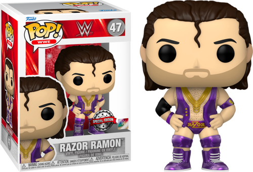 WWE - Razor Ramon Metallic Pop! Vinyl Figure #47