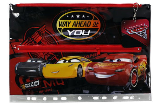 DISNEY Cars Stationery PVC Large Pencil Case