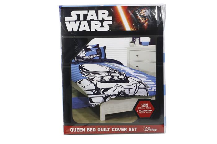 Star Wars Stormtrooper QUEEN Quilt Cover Set