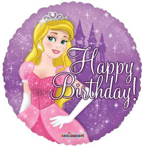 Kaleidoscope Foil Birthday Princess Balloon