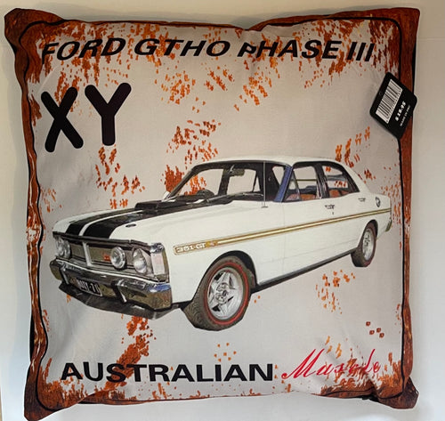 Australian Muscle Car Cushion FORD GTHO PHASE 111