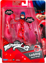 Miraculous: Tales of Ladybug & Cat Noir - Ladybug with Paris Wings 5” Action Figure