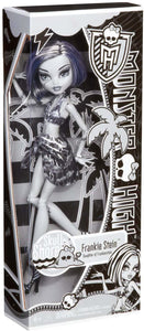 Monster High Skull Shores Black and White Frankie Stein Doll