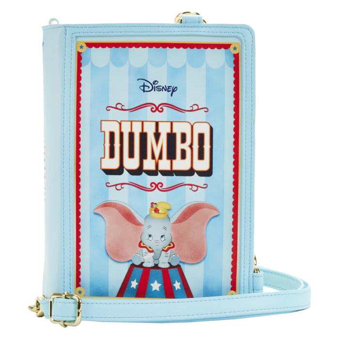 Dumbo (1941) - Book 9” Faux Leather Convertible Crossbody Bag LOUNGEFLY